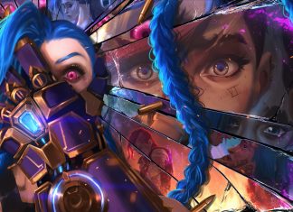 Jinx Arcane Wallpaper HD Free download.