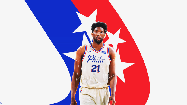 Joel Embiid 4K Wallpaper.