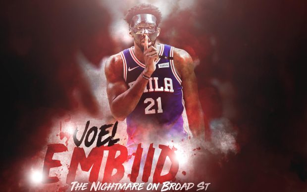 Joel Embiid Wallpaper HD for Mac.