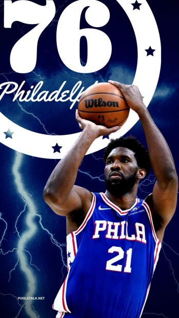 Joel Embiid Wallpaper for Android.