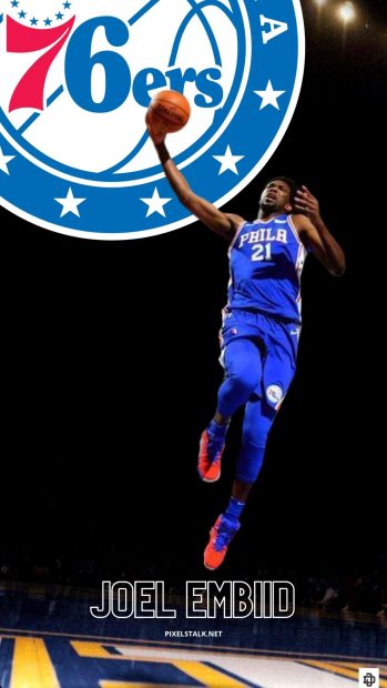 Joel Embiid Wallpaper for Mobile.