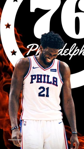 Joel Embiid Wallpaper for iPhone.