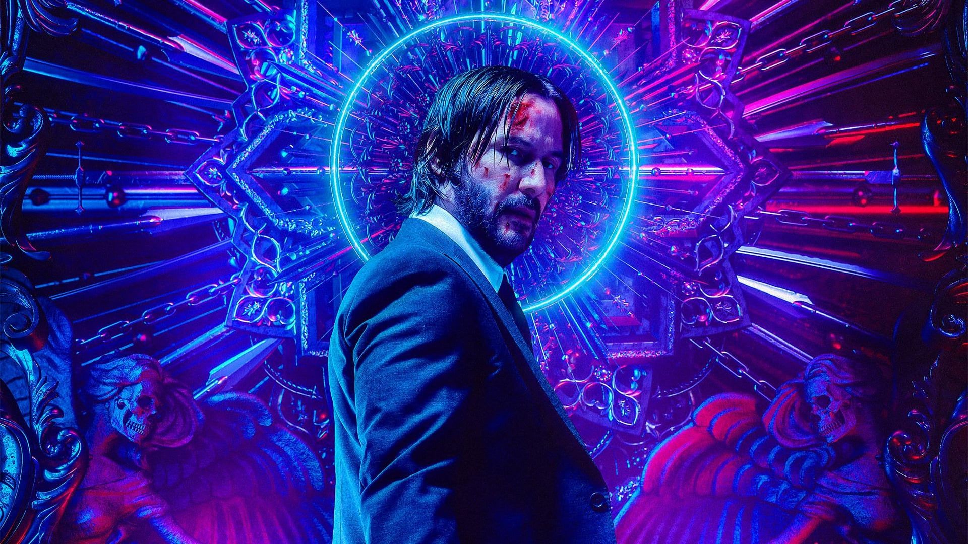 John Wick 4 Poster Keanu Reeves Wallpaper 4K HD PC 8771j