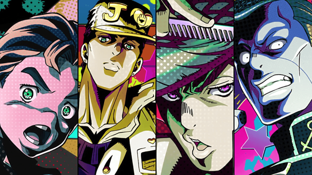 Jojos Bizarre Adventure Wide Screen Wallpaper HD.