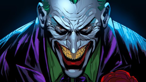 Joker Wallpaper 4K Comic Art.