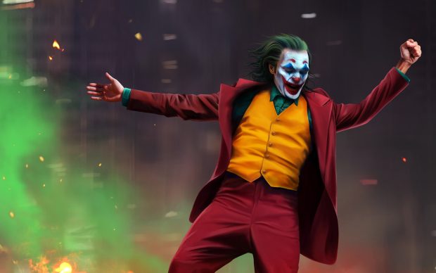 Joker Wallpaper 4K Dancing.