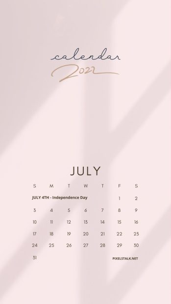 July 2022 Calendar iPhone Pictures Free Download.