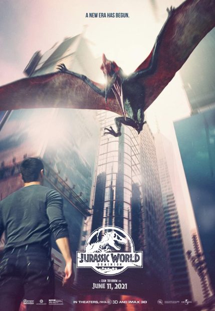 Jurassic World Dominion Poster Wallpaper HD.