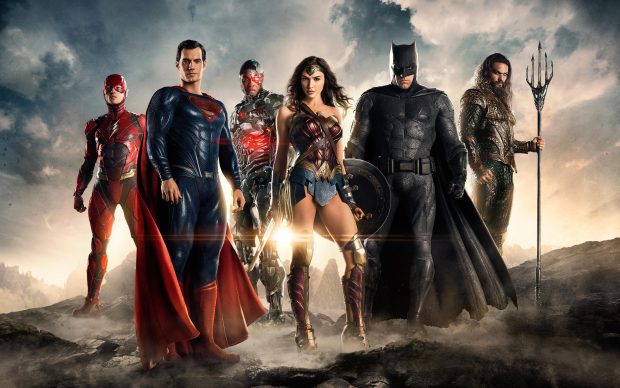 Justice League Desktop Wallpaper.