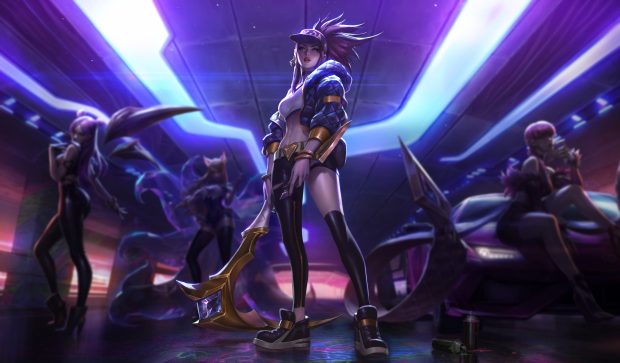 KDA HD Wallpaper Free download.