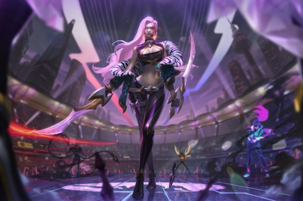 KDA Wide Screen Wallpaper.