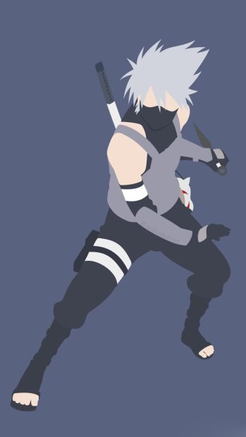 Kakashi Aesthetic iPhone HD Wallpaper.