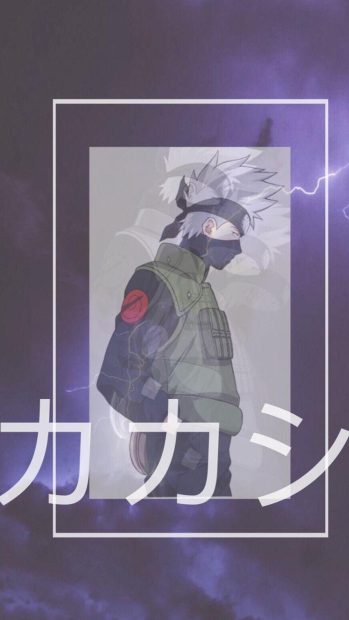 Kakashi Aesthetic iPhone Photo.