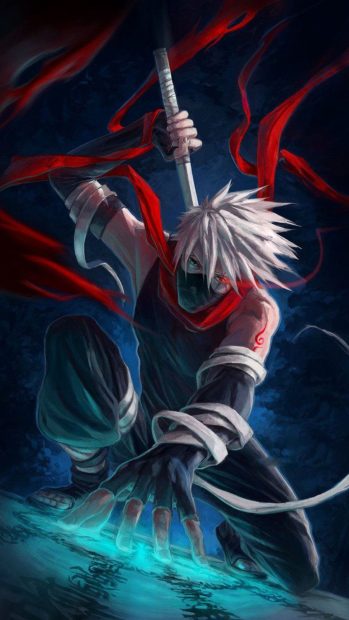 Kakashi Aesthetic iPhone Wallpaper HD 1080p.