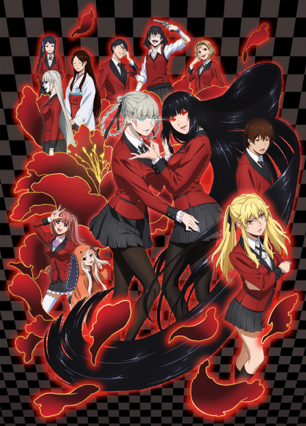 Kakegurui Animated Desktop Background.