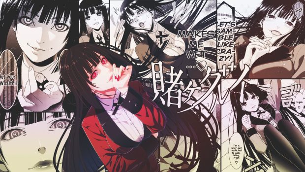 Kakegurui Wallpaper Desktop.