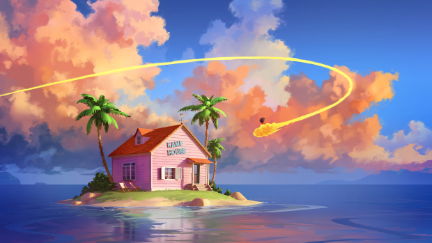 Kame House Wallpaper HD Free download.