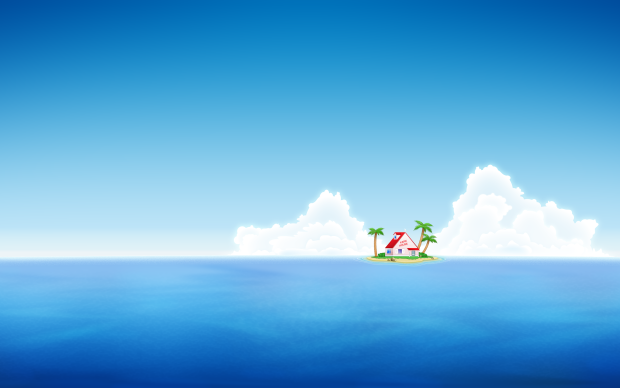 Kame House Wide Screen Wallpaper HD.