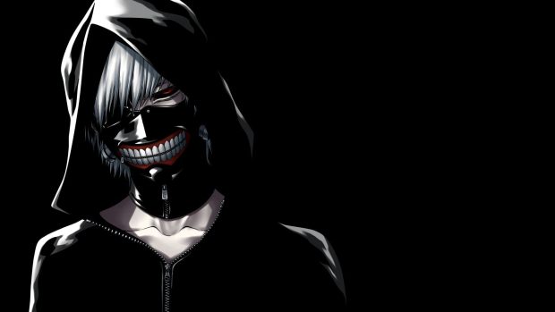 Kaneki Tokyo Ghoul Wallpaper HD Black.