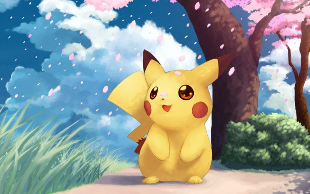 Kawaii Cute Backgrounds Pikachu.