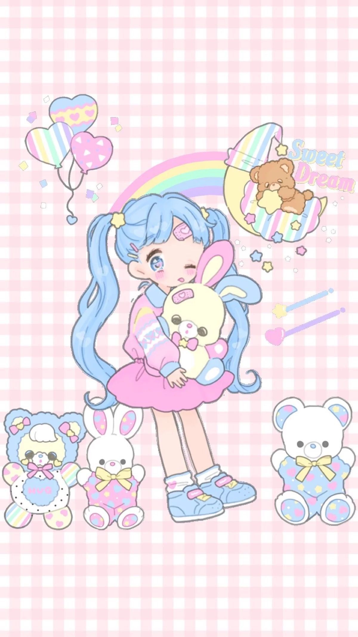 100 Kawaii Wallpapers  World of Printables