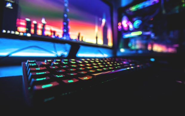 Keyboard Rgb Wallpaper HD.