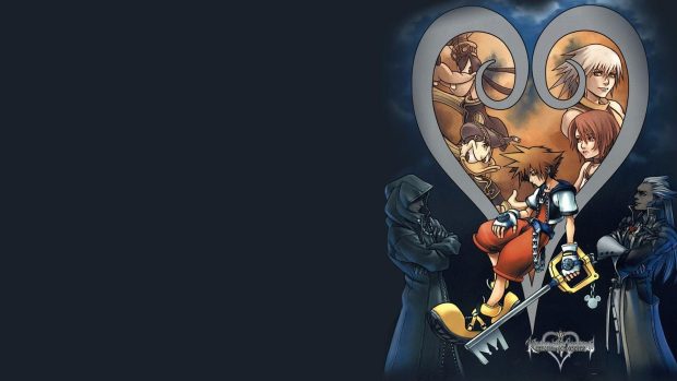 Kingdom Hearts HD Wallpaper Computer.