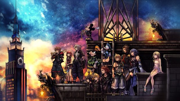 Kingdom Hearts Wide Screen Wallpaper.