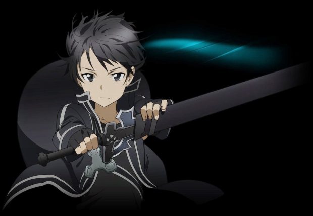 Kirito Wide Screen Wallpaper.