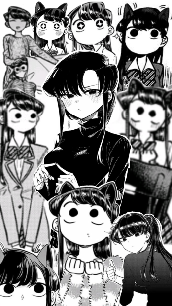 Komi Can t Communicate Aesthetic Wallpaper HD.