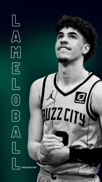 LaMelo Ball Wallpaper for Mobile.