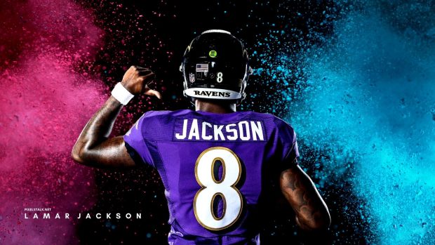 Lamar Jackson Wallpaper Desktop.