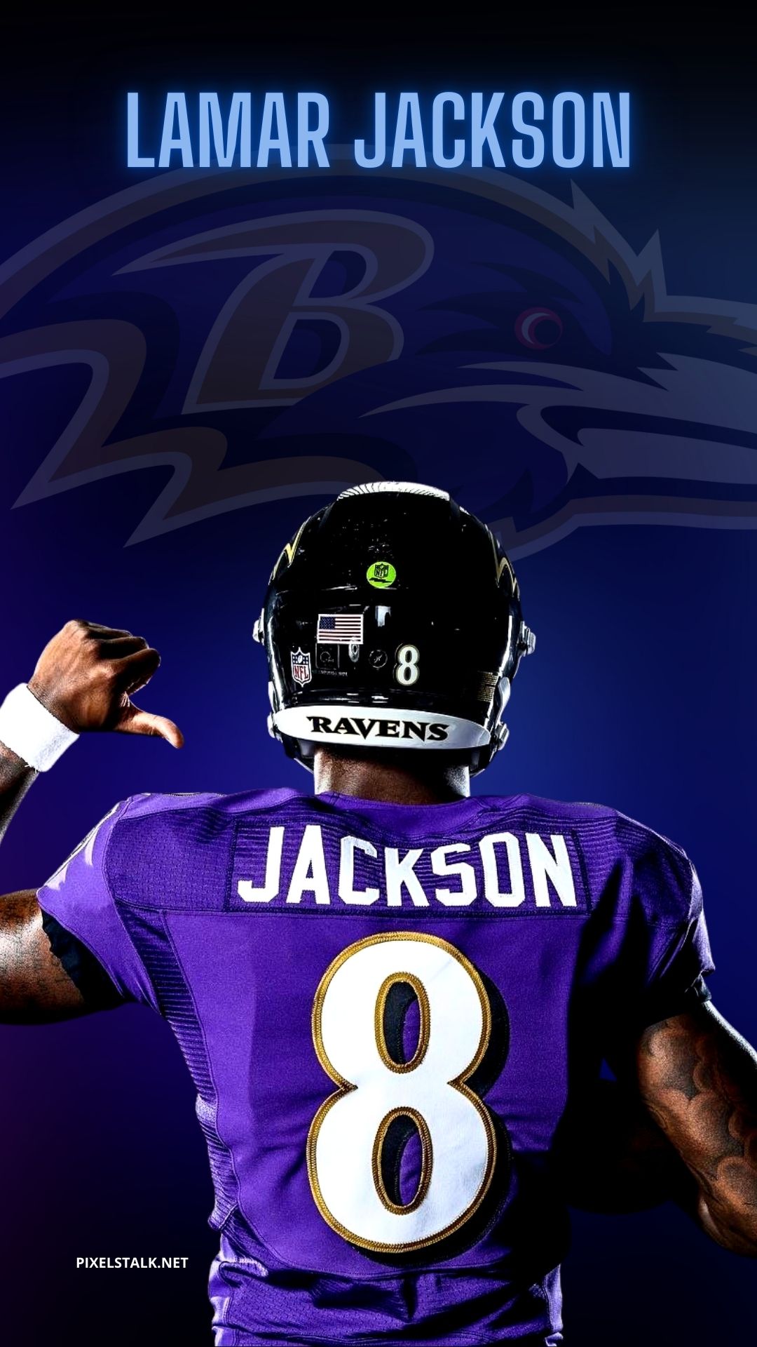 Baltimore Ravens Lamar Jackson 2022 Inspirational Poster  Officially   Fathead