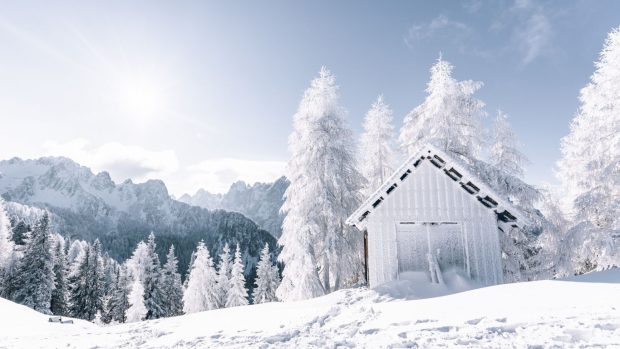 Landscape 1366x768 Winter Wallpaper.