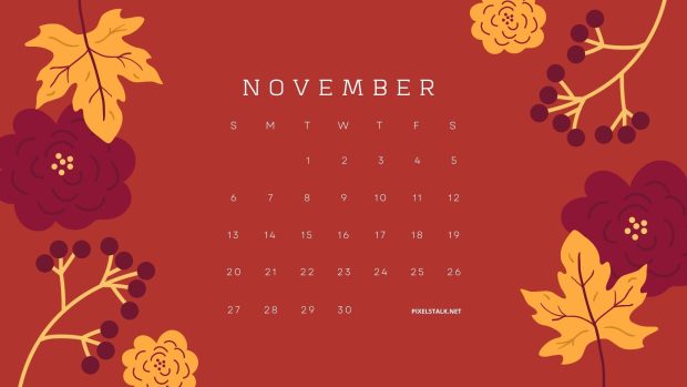 November 2022 Calendar Backgrounds HD - PixelsTalk.Net