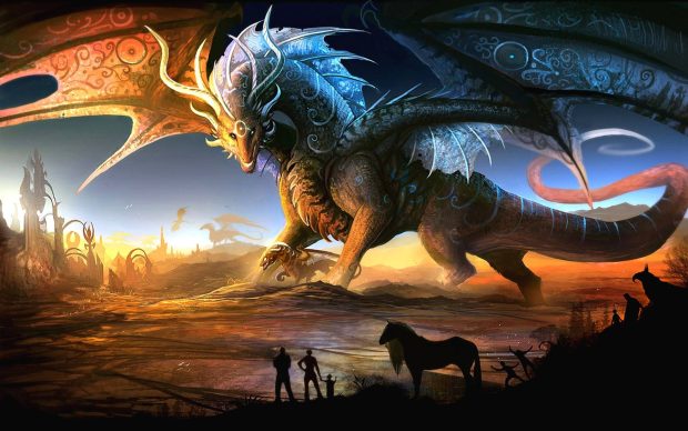 Legendary Dragon Wallpaper HD.