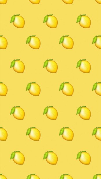 Lemon Yellow Aesthetic Wallpaper HD.