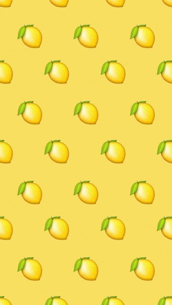 Lemon Yellow Aesthetic Wallpaper HD.
