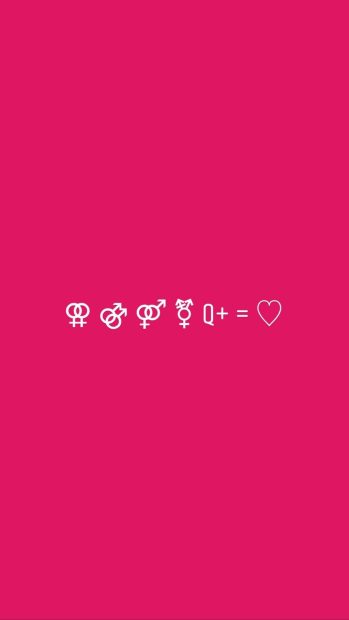 Lesbian Minimal Wallpaper HD.