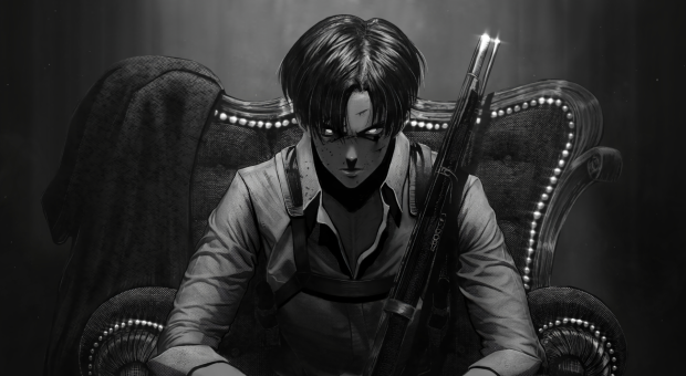 Levi Ackerman HD Wallpaper.