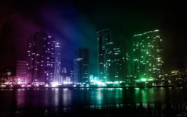 Light Cool City Wallpapers.