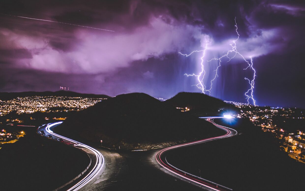 Lightning Backgrounds HD Desktop - PixelsTalk