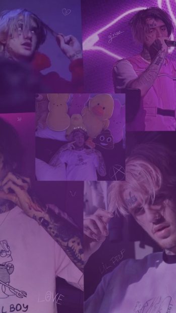 Lil Peep Aesthetic Background for Mobile.