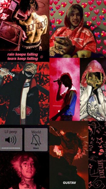 Lil Peep Aesthetic HD Wallpaper Free download.