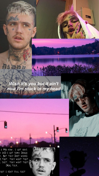 Lil Peep Aesthetic Wallpaper HD 1080p.