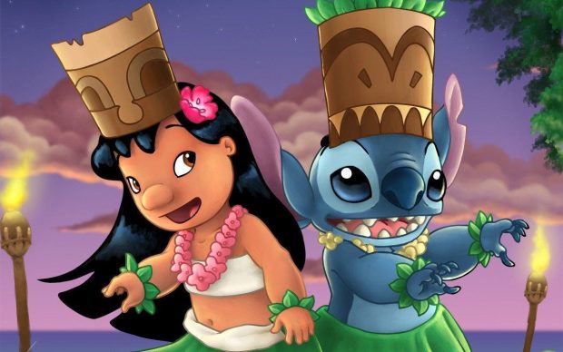 Lilo And Stitch Wide Screen Wallpaper HD.