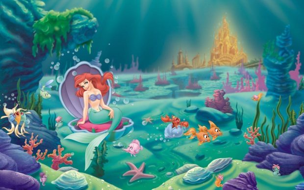 Little Mermaid Background Computer.