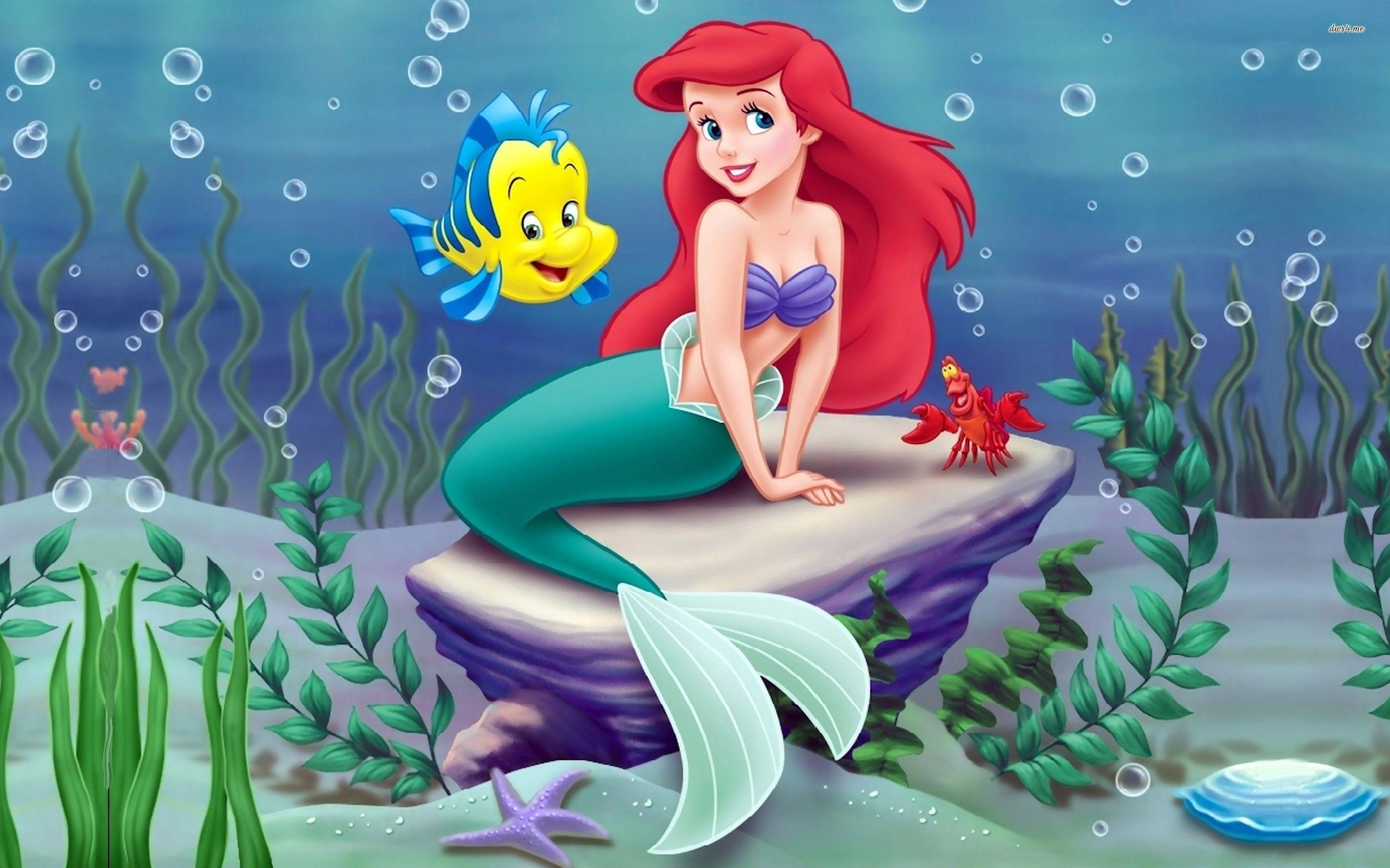 Little Mermaid HD Backgrounds High Quality  PixelsTalkNet