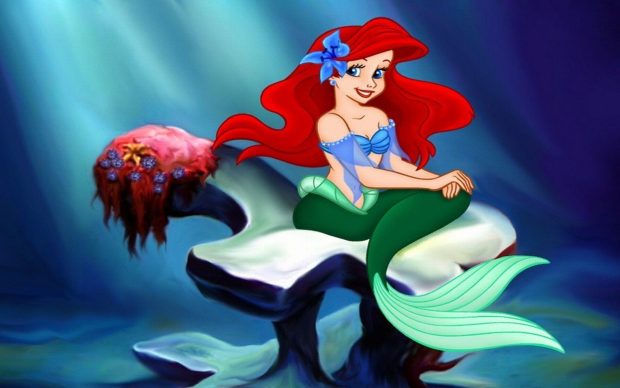 Little Mermaid Background Free Download.