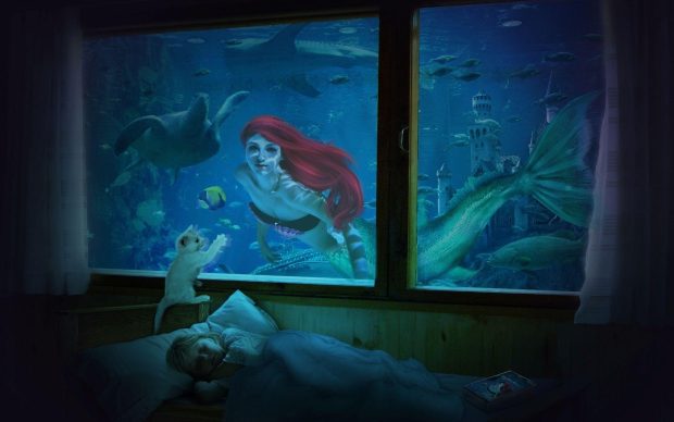 Little Mermaid Background High Quality.